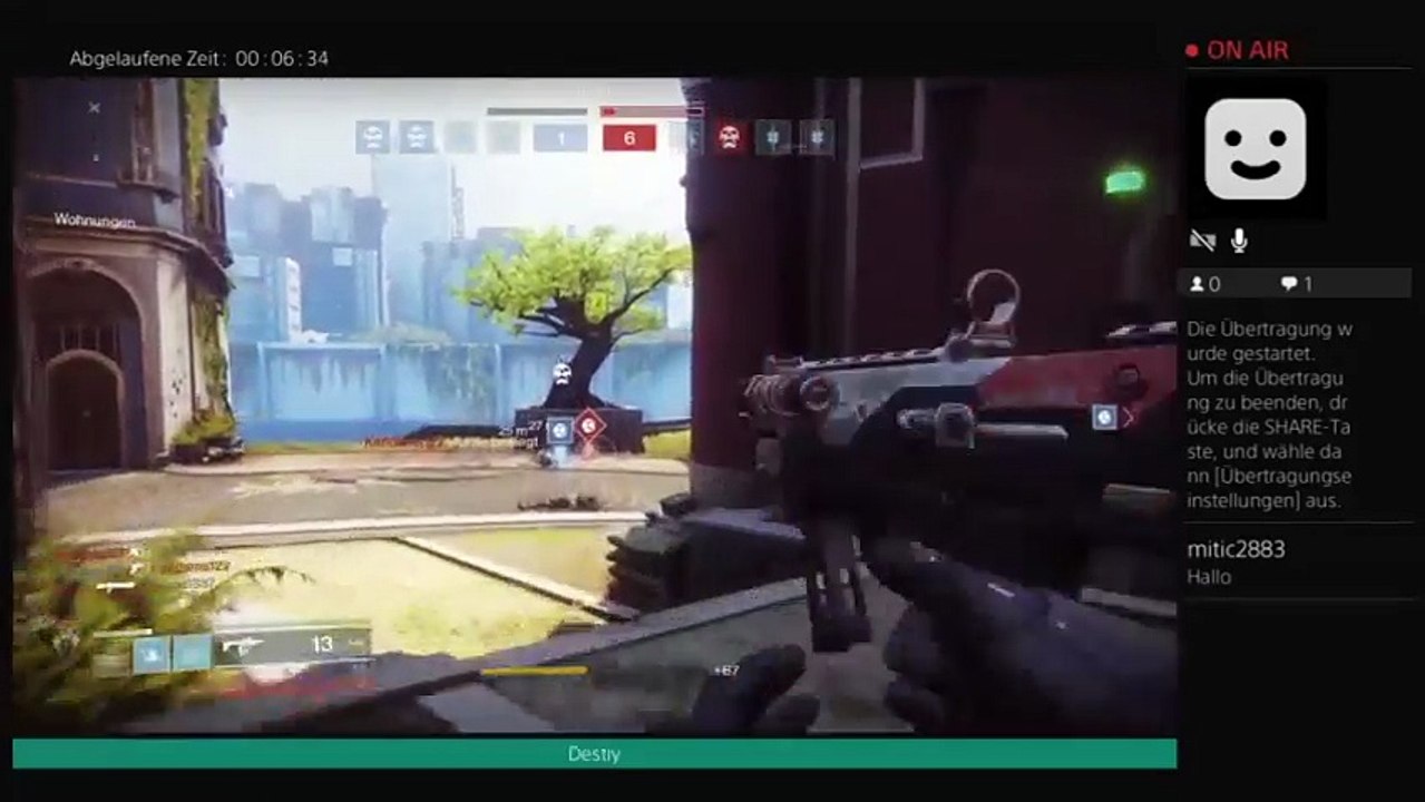 PS4-Live-Übertragung von SiNi2014