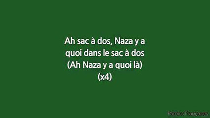 Naza - Sac À Dos (Paroles-Lyrics)