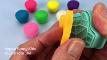 Learning Colours with Play Doh Cup cake with Sea Themed Cookie Cutters Fun and Creative for Kids