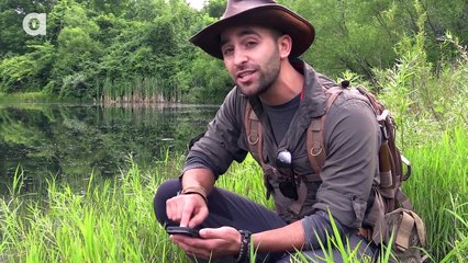 REALLY BAD Snapping Turtle Bite - WARNING GRAPHIC!