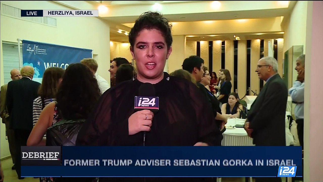 DEBRIEF | Former Trump adviser Sebastian Gorka in Israel | Monday, September 11th 2017