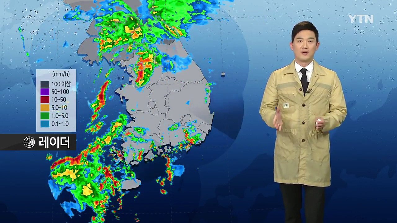 [날씨] 수도권 호우...내일도 종일 비 오락가락 / YTN