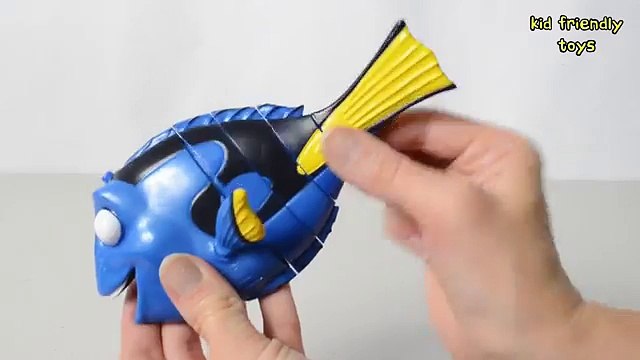 Disney Finding Dory Nemo Toys Swimming Underwater in a Pool Party of Toys Surprises BTCS (