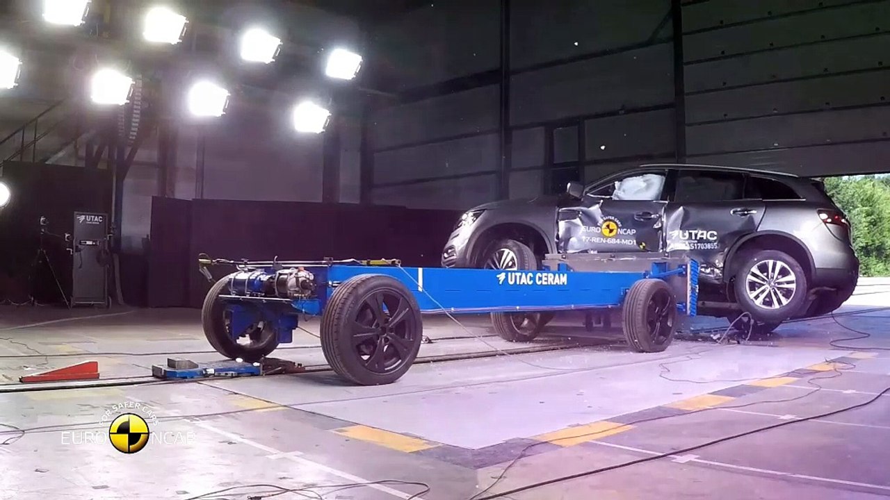 Le Renault Koleos obtient cinq étoiles aux crash-tests Euro NCAP