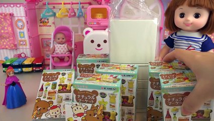 Refrigerator and Baby Doll mini food toys