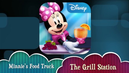 Minnies Food Truck Part 3: Grill Station - iPad app demo for kids - Ellie