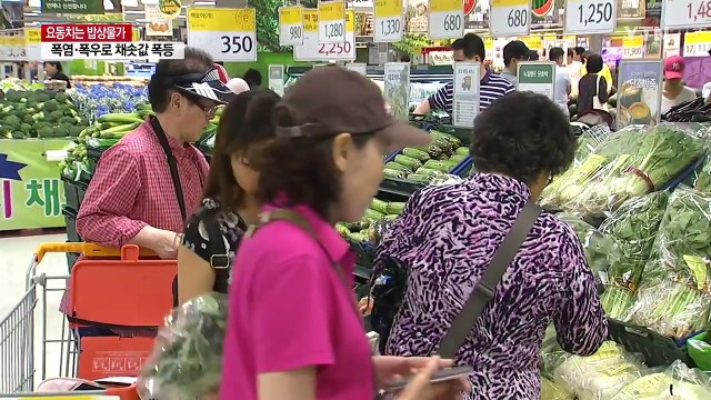 채솟값 폭등...'살충제 파동' 달걀값도 불안 / YTN