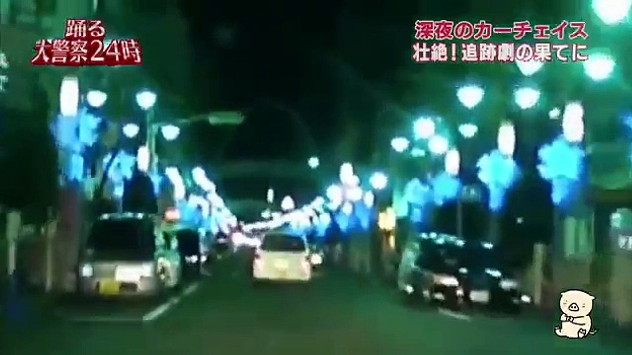 深夜のカーチェイスの末激突 愛知県警 Video Dailymotion