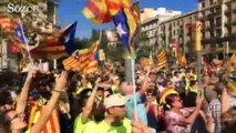 Katalanlar, İspanya'dan ayrılmak ve bağımsızlık için yürüdü