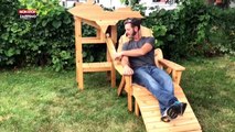 États-Unis : un homme invente un siège parfait pour boire sa boisson préférée (vidéo)