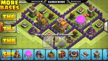 CLASH OF CLANS - TH7 Hybrid BASE 2017 | COC Town Hall 7 Defense With 3 Air Defense