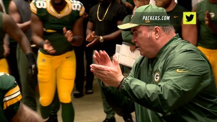 ike McCarthy pumps up Packers' locker room