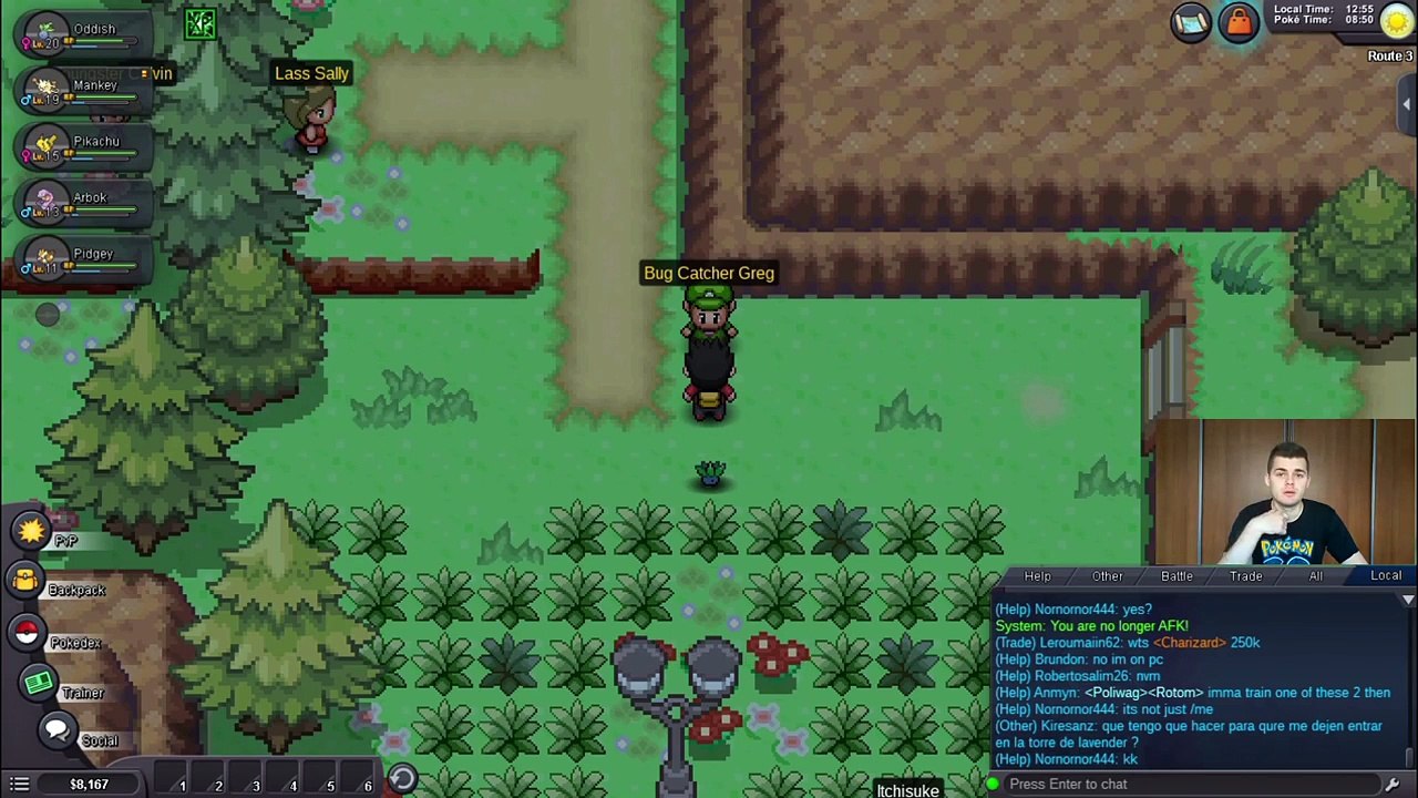 Pokemon Revolution Online #7(Jaskinia, pierwsza ewolucja, Zespół R)