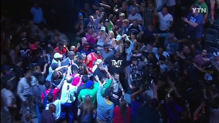 억소리 나는 '머니 파이트'...메이웨더 VS 맥그리거 / YTN