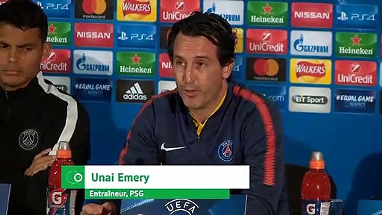 Groupe B - Emery : "Aller plus loin dans la compétition"