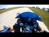 First ride on motorcycle