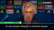 Groupe B - Ancelotti J’aurais dû laisse Ribéry se reposer