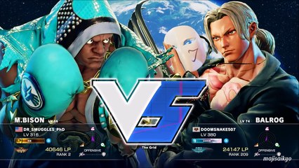 スト5 「スマッグ・バイソン」 凄まじいコンボ 世界一のバイソン 5戦