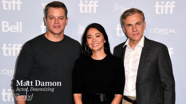 Matt Damon Was the Team Captain on 'Downsizing' Set Says Alexander Payne, Christoph Waltz, Hong Chau | TIFF 2017