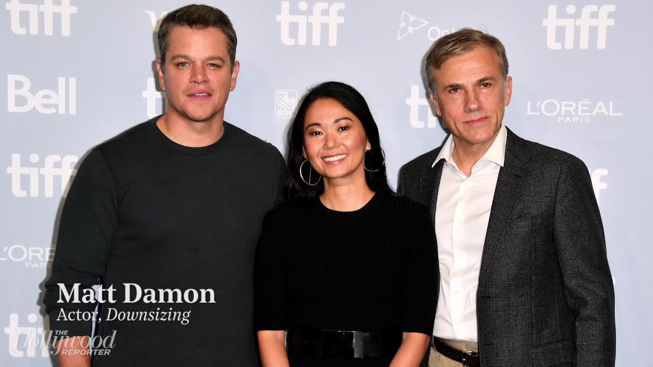Matt Damon Was the "Team Captain" on 'Downsizing' Set Says Alexander Payne, Christoph Waltz, Hong Chau | TIFF 2017