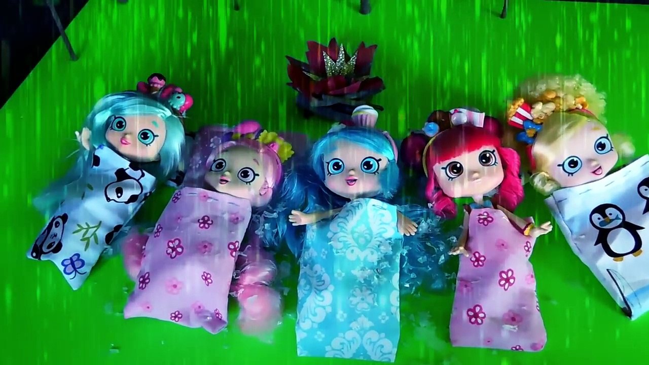Shopkins Shoppies CAMPING Adventure - THUNDERSTORM! PART 4