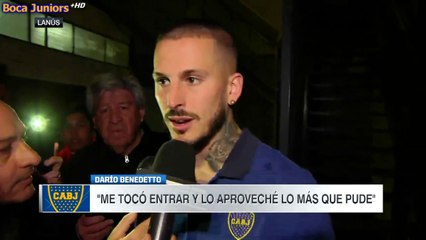 Benedetto post Lanús 0-1 Boca