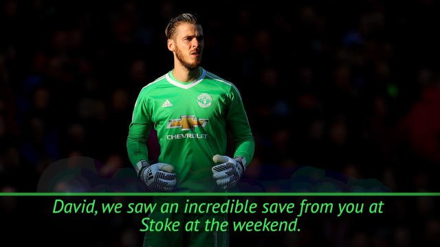 Wonder save ruined by Stoke goal - Man United's de Gea