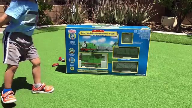 Thomas and Friends LARGE scale PERCY with Moving Eyes - Large Toy Train Bachmann Trains