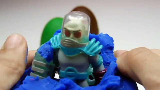 Et homme chauve-souris enfants les couleurs des œufs pour Apprendre patrouille patte pâte à modeler Compilation surprise imaginext