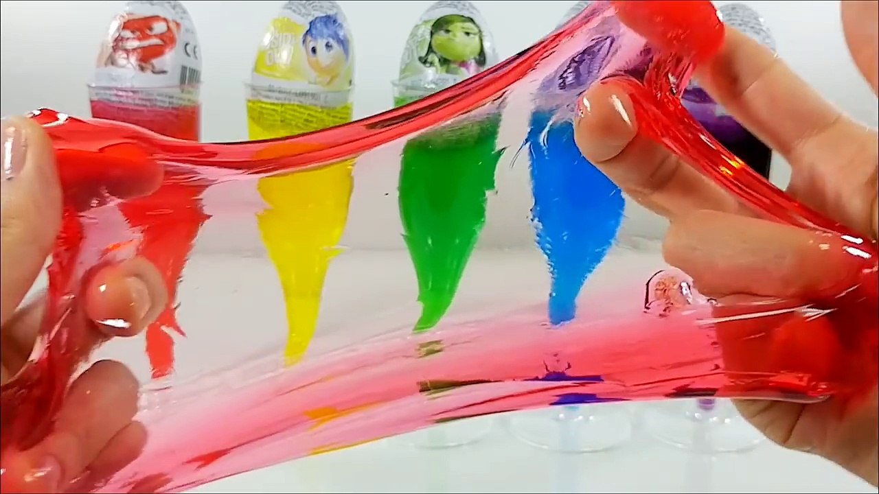 Gooey Slime Surprise Chocolate Eggs Disney Inside Out Toys