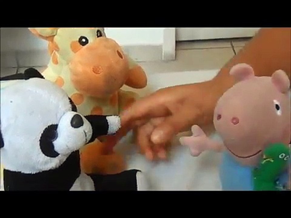 Peppa Pig George com Galinha Pintadinha em Português Brasil Desenho Educativo
