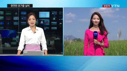 [날씨] 파란 가을 하늘, 낮 더위...주말도 쾌청 / YTN