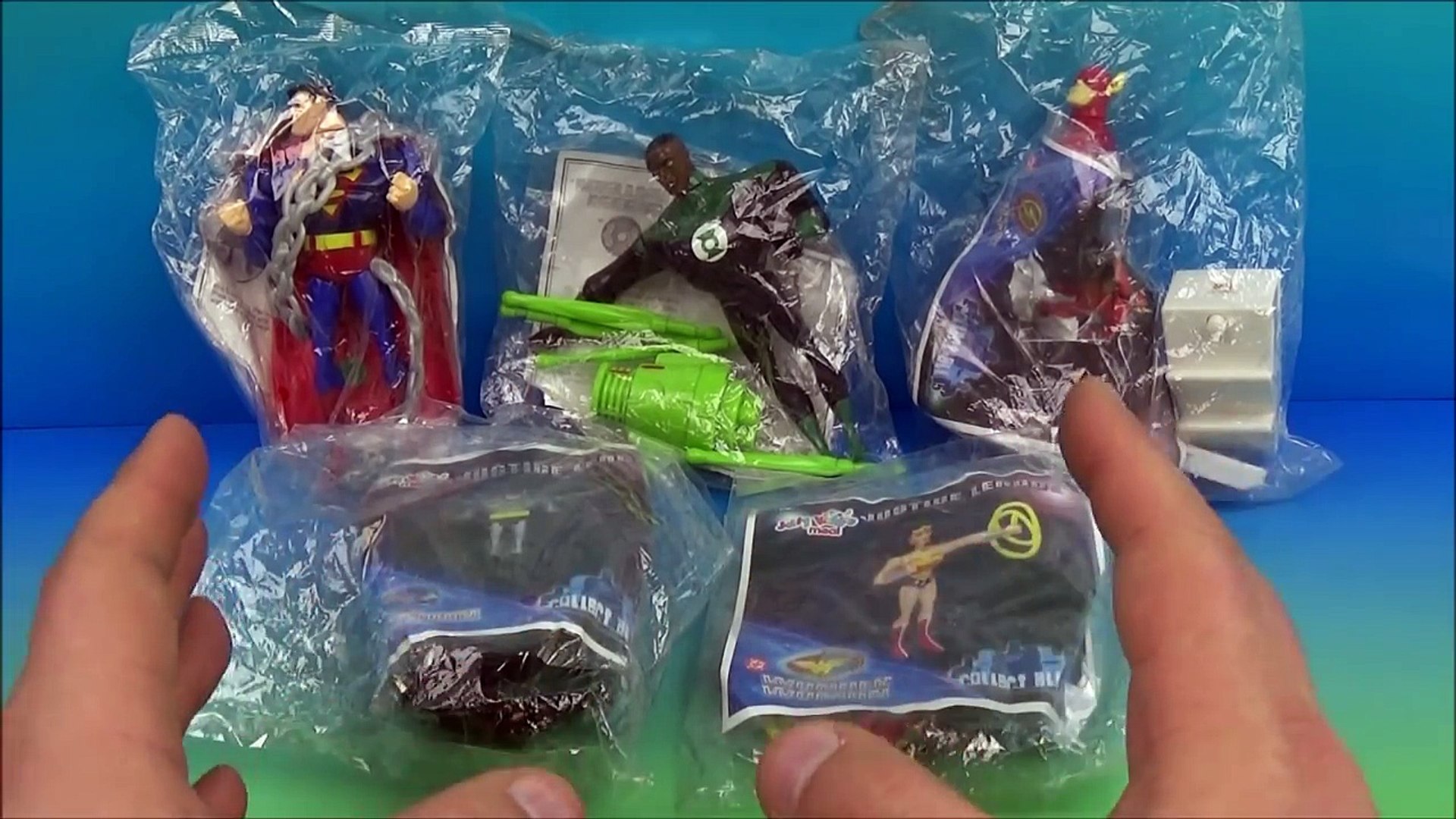 2003 DC JUSTICE LEAGUE SUPER HEROES SET 