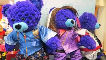 BUILD A BEAR DISNEY DESCENDANTS PLUSHIE REVIEW & MAL AND CARLOS OUTFITS