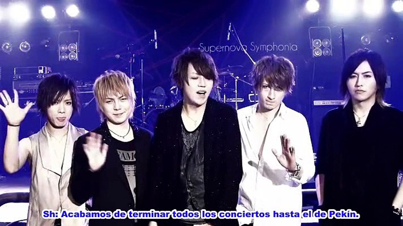 [Sub-Esp] Alice Nine Comment in Beijing [2014-06-08]