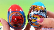 Amérique et capitaine Pâques Oeuf homme de fer allons merveille déballage Avengers kinder surprise