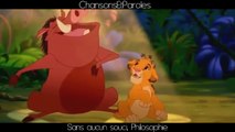 Le Roi Lion Hakuna Matata avec paroles