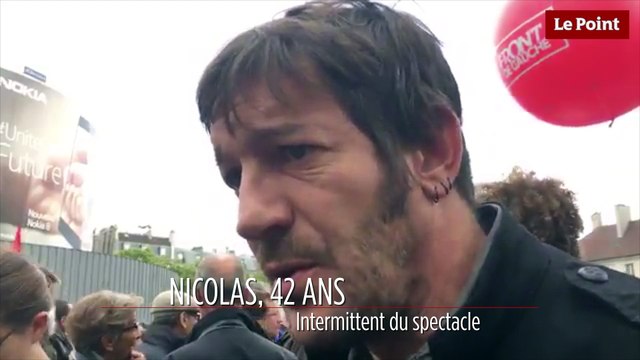 Manifestation du 12 septembre : Nicolas, intermittent du spectacle