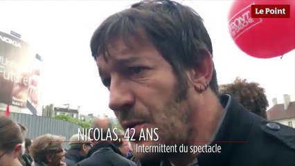 Manifestation du 12 septembre : Nicolas, intermittent du spectacle