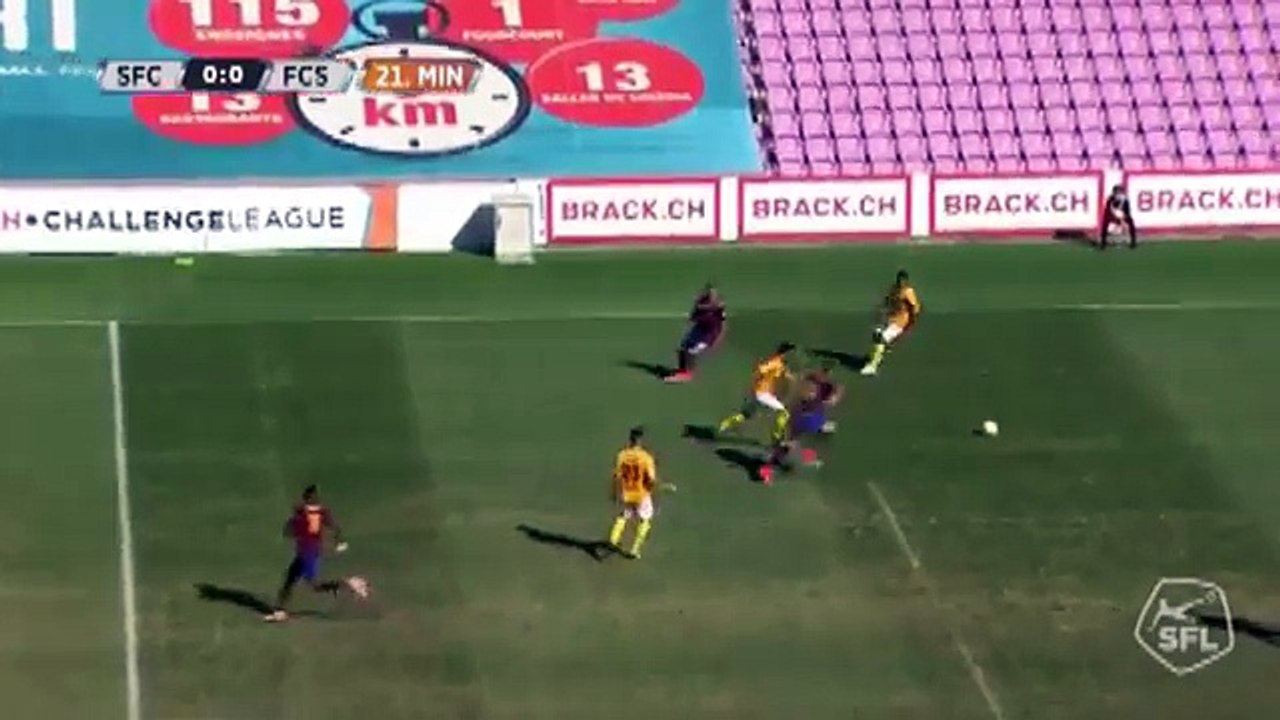 Servette 1:0 Schaffhausen (Swiss Challenge League 10 September 2017)