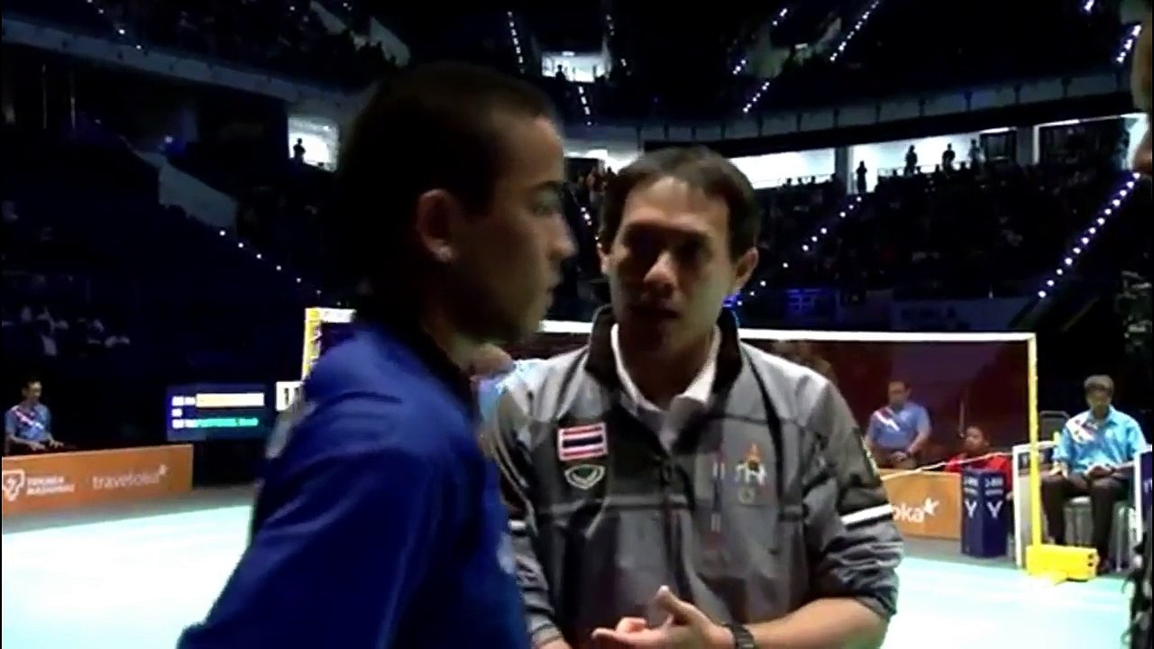 SEA Game 2017 : Putra Jonatan Christie vs Khosit Phetpradab [1/2] Badminton Highlights