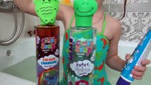 Развлечение для детей !!! Пенка для ванны,краски и сюрпризы для детей ! Fun for the kids !!!