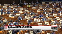 Rival political parties butt heads in interpellation session