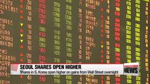 Seoul stocks open higher on Tuesday, and U.S. Monday market wrap