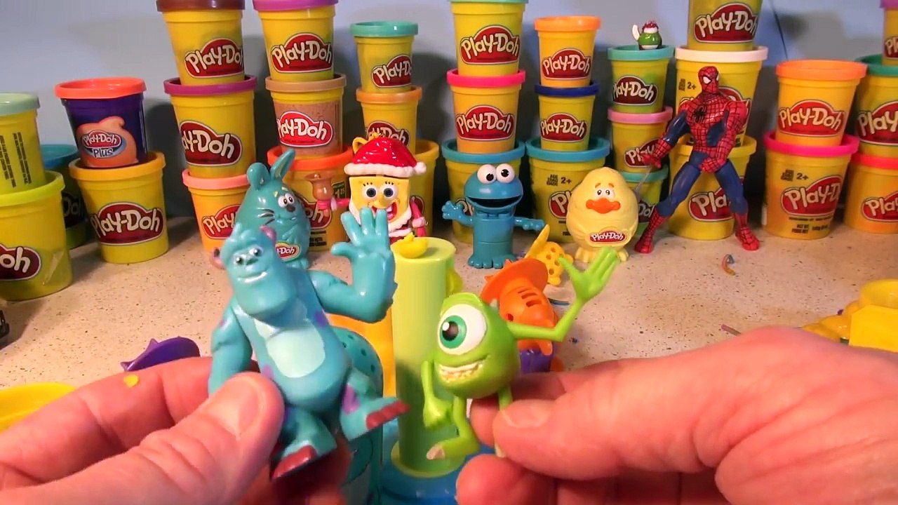 Disney Pixar Play Doh Monsters University Play Set with lots of Play Doh, and more fun