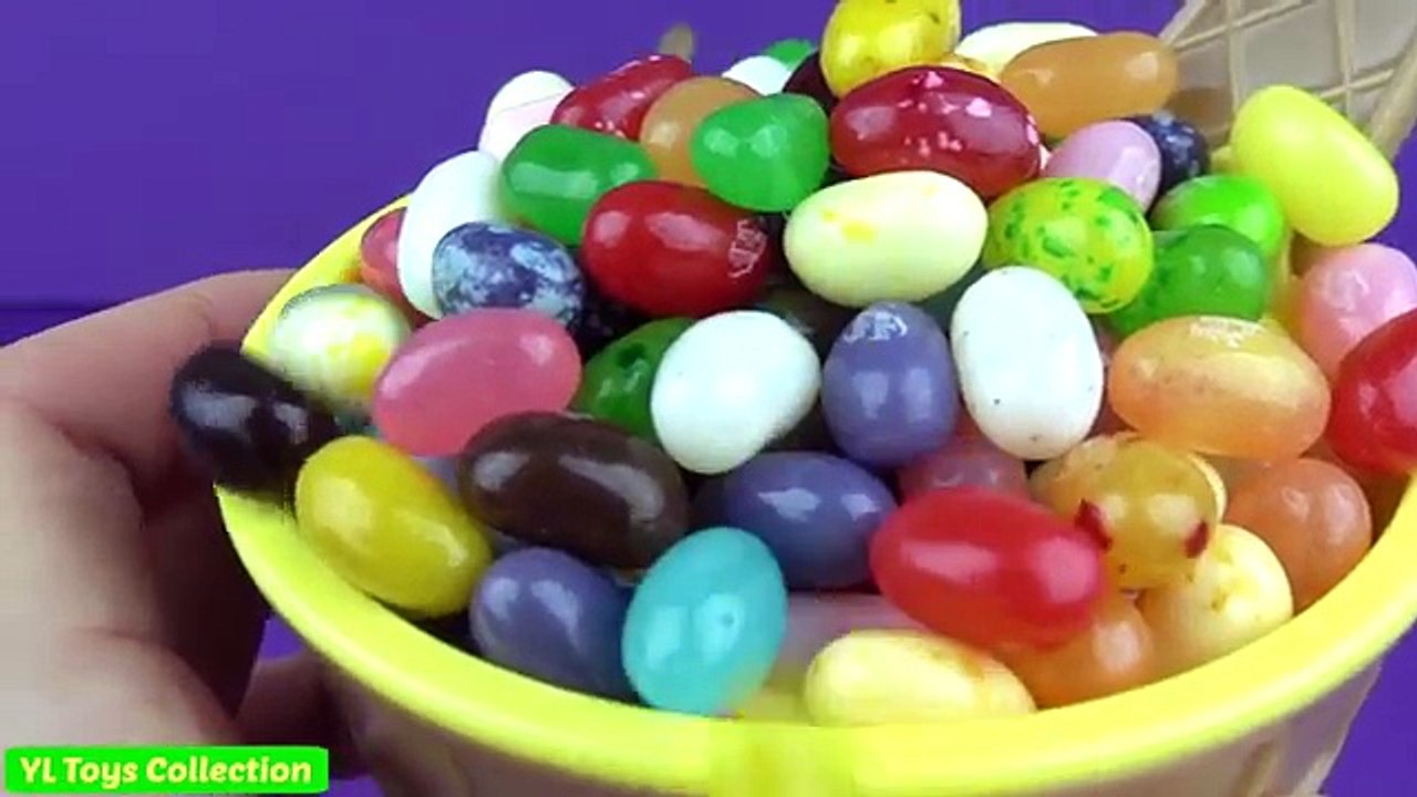 Ice Cream Cups Jelly Beans Surprise Eggs Zootopia Finding Dory Disney Princess Shopkins TM