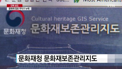 [단독] 문화재청 지도 정보 무더기 누락..."행정에 구멍" / YTN