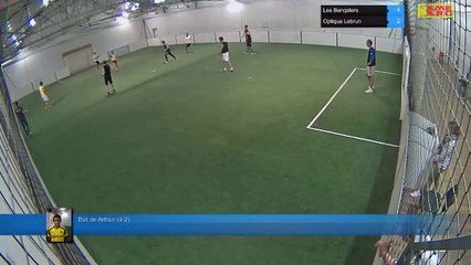 But de Arthur (4-2) - Les Banqsters Vs Optique Lebrun - 11/09/17 19:00 - LIGUE 1