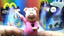 8 SING Happy Meal McDonalds Toys All European SING Kids Meal Figures Lucas World Review PA