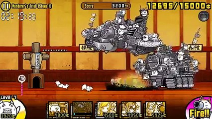 The Battle Cats - Iron Legion Uber Showcase - Mighty Drednot, Mighty Bomburr, Mighty Cat-a-pult